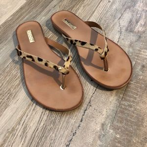 ALDO leopard print sandals